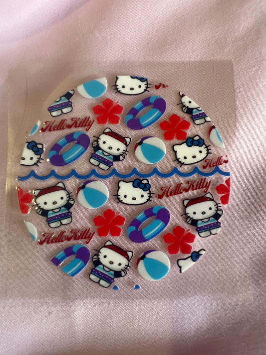 Hello Kitty Lid Decal