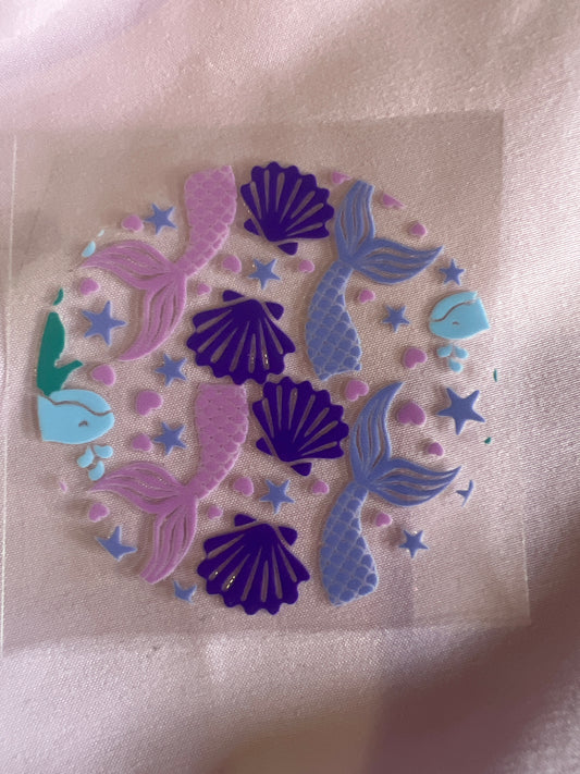 Mermaid Lid Decal