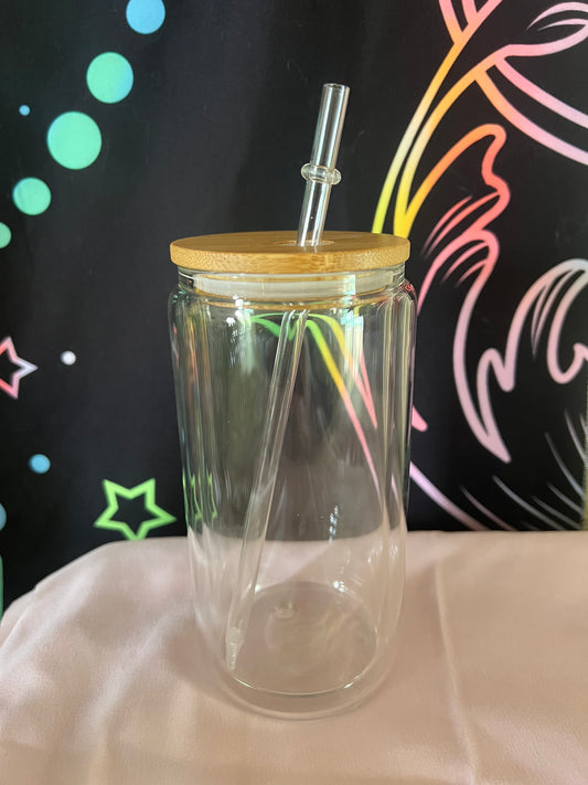 16oz Glass Cup